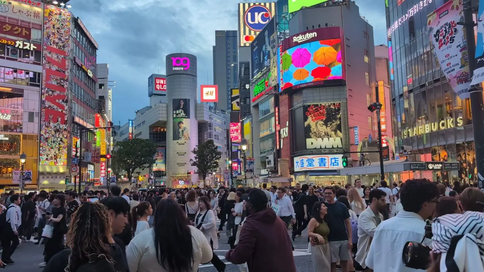 Shibuya Crossing at Night