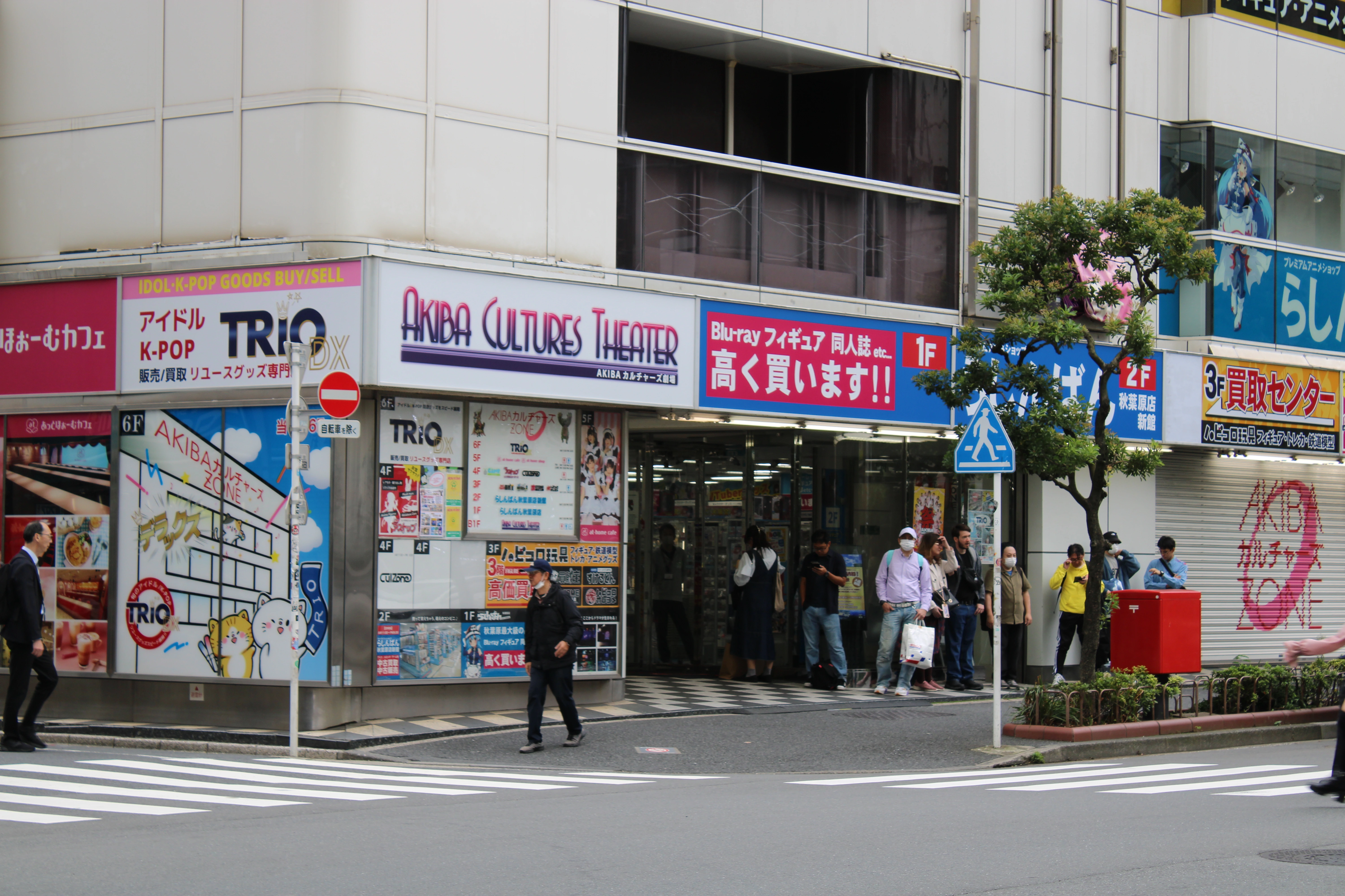 The famous idol concert hall in Akihabara